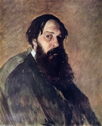 Перов - портрет Саврасова